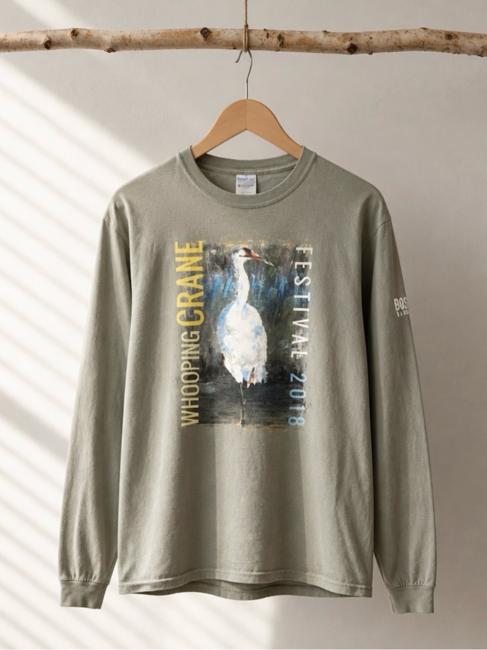 Whooping Crane Festival 2018 T-Shirt Size XL Used